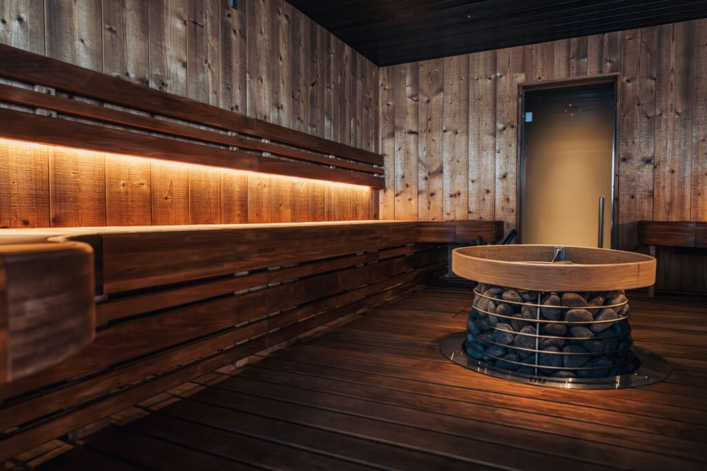 sauna, spa, therapy
