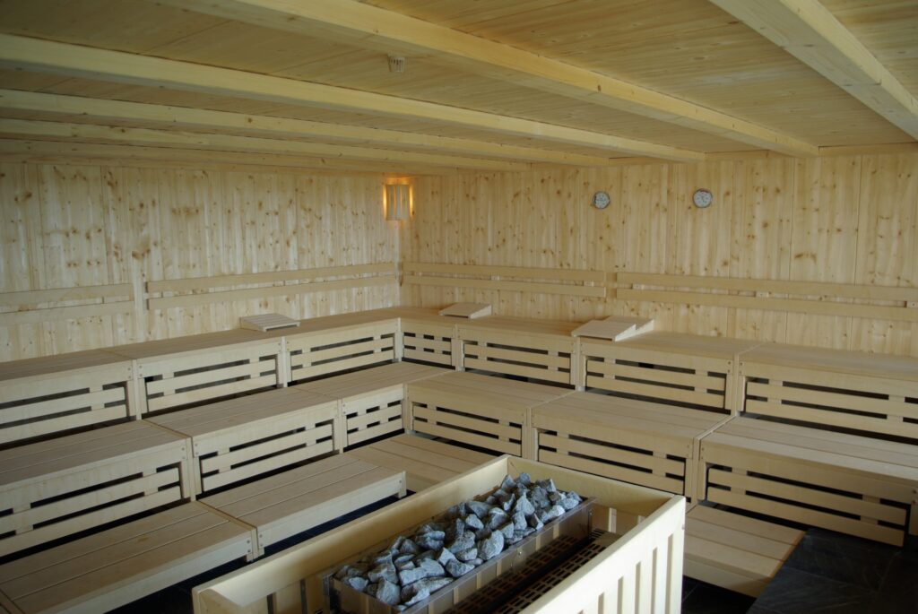 Sauna, spa therapy
