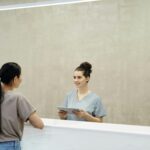 Two woman in reception, massage revenue